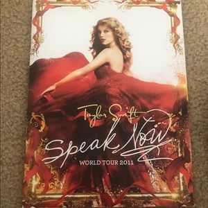 Taylor Swift tour book